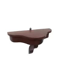 Solid walnut drop-shaped Étagère, early 20th century | intOndo