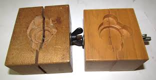 2 Vintage Wood Watch Movement Holders | eBay