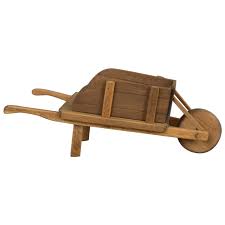 Dollhouse Sir Thomas Thumb Working Wood Wheelbarrow Signed Vintage. For Sale at Ruby Lane