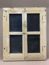 OLD VINTAGE SOLID WOODEN HANDMADE KITCHEN AIR WINDOW IRON ...