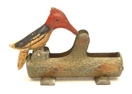 VINTAGE SAN-I-PAK WOODPECKER TOOTHPICK HOLDER DISPENSER IN ...