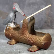 Unusual Antique Toothpick Picker | Woodpecker Toothpick ...