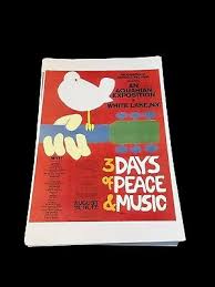 Woodstock Music And Art Fair White Lake, New York, Poster ...
