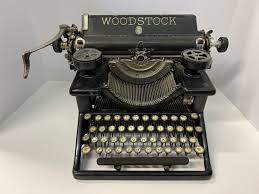 Antique Beauty Woodstock Manual Typewriter Model 5N Working ...