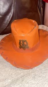Disney Parks Sheriff WOODY Toy Story Cowboy Brown Faux Leather Hat YOUTH NWT | eBay