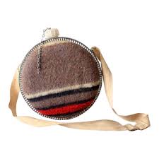 Vintage Saddle Blanket Canteen | Chairish