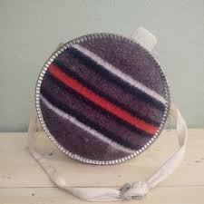 Vintage 9" Wool Covered 2 Qt. Aluminum Canteen Camping Hiking Outdoors Water Container - Etsy