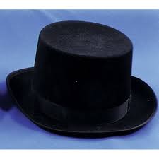 Morris Costumes Top Hat Felt Quality - Walmart.com