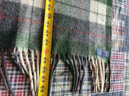 Vintage Pendleton Wool Blanket Throw Plaid Multicolor Green ...