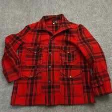 VTG 40s/50s Woolrich 100% Wool Buffalo Plaid Hunting ...