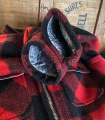 Vintage 1960s Five Brothers Buffalo Plaid Wool Jacket – Size ...