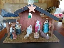 Vintage 10 Piece Deluxe Musical Nativity Set (5A) MO#8801 | eBay