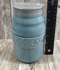 New Farmhouse Style Mason Jar Kitchen Decor Stackable ...