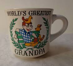 Papel Coffee Cup Mug Vtg Worlds Greatest Grandpa Bird Park ...