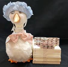 1986 Worlds Of Wonder The Talking Mother Goose W/Books ...