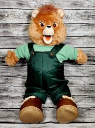 Teddy Ruxpin Doll 1985 Vintage Worlds Of Wonder WOW with ...