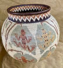 Spectacular Vintage Darian Rain Forest Basket Indigenous Plant Fibers Hand Woven Rare Quality Very Fine Work - Etsy