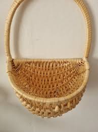 Vintage Set of 3 Wicker Grass Wall Baskets // Planter Pot Hangers // Woven Baskets // Wall Hangings // Boho Home Decor // Bohemian Home - Etsy