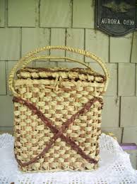 Vintage Hand Woven Grass Basket From Nimibia, Africa With ...