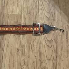 1970's Red & Yellow Diamond Pattern Hippie Style Camera Strap | eBay