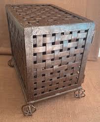 Vintage Mexican Art Large Pie Chest Metal 17 in 14 in 11 ...