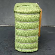 Vintage Miniature Mini Souvenir Cotton Bale Lubbock Texas Dennison Mfg. Co. | #4659706879