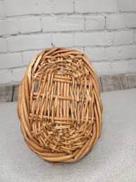 Vintage Small Gathering Basket | Chairish