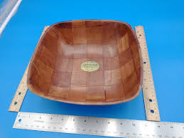 Vintage 1970's Genuine Oriental Formosa Woven Wood 10 ...