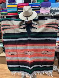 Rare Find Western Mexicandiamond Poncho - Etsy