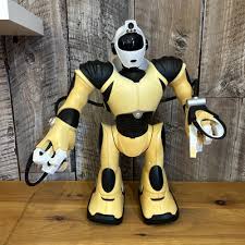 WowWee Robosapien V2 Humanoid Rare Yellow Robot No Remote Untested GOOD | eBay