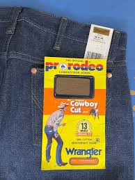 WRANGLER Men's Blue Jeans Pro Rodeo Cowboy Cut Competition ...
