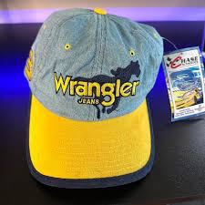 Dale Earnhardt Vintage Wrangler Nascar Hat Rare | Depop