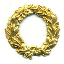 43mm Brass Wreath Stampings-0755-54