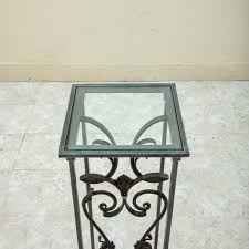Iron Pedestal - French Metro Antiques