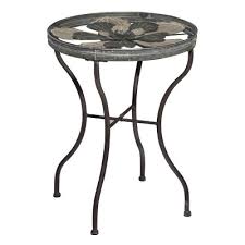 Farmhouse Metal Coffee Table Silver - Olivia & May : Target