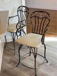 2 Counter Height Bar Stools $30.00 each Good Sturdy ...