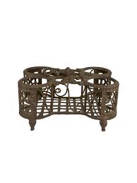 Shop the Vintage 1930s French Cast Iron Wine Bottle Holder at Weston Table
