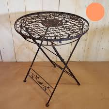 Tisch aus Metall, Style Bistro