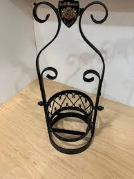 Vintage Grand Marnier Tilting Wrought Iron Liquor Bottle Holder 1960's | eBay