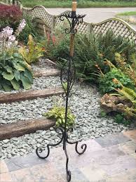 Blacksmith Made Lamp Stand | eBay UK