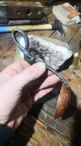 Copper Ladle Handmade Forge Steel Handle Serving Spoon - Etsy