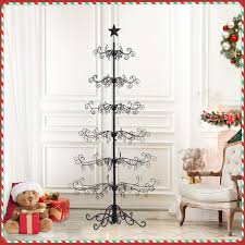 6 ft Wrought Iron Ornament Display Christmas Tree with Base ...