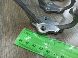 Vintage Aluminum Double Hook Set: Wall Mounted Coat Rack - Etsy