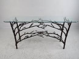 Elegant Contemporary Giacometti Style Console Table For Sale at 1stDibs