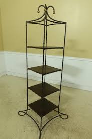 Iron 4 Tiered Curio Display Rack | Chairish