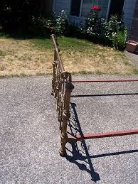 Late 1800's Victorian ANTIQUE Beautiful Brass Bed (full size ...