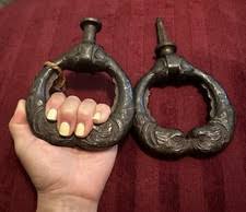 Black Wrought Iron Antique Door Bells & Knockers for sale | eBay