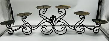 Small Iron 6 candle Candelabra | eBay