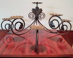 Partylite Heartside Leaf Pillar Candle Holder - Etsy