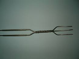 Antique Advertising Primitive 3 Prong Steel Meat Carving ...